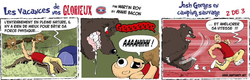Les vacances de nos glorieux: Josh Gorges 2
