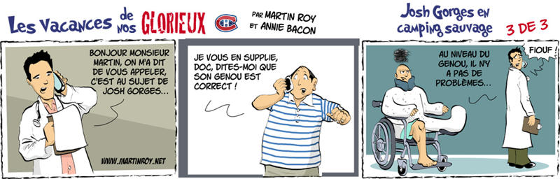 Les vacances de nos glorieux: Josh Gorges 3