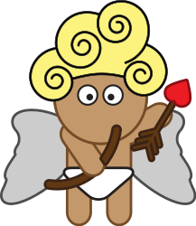 Cupidon par StudioFibonacci, via OpenClipArt