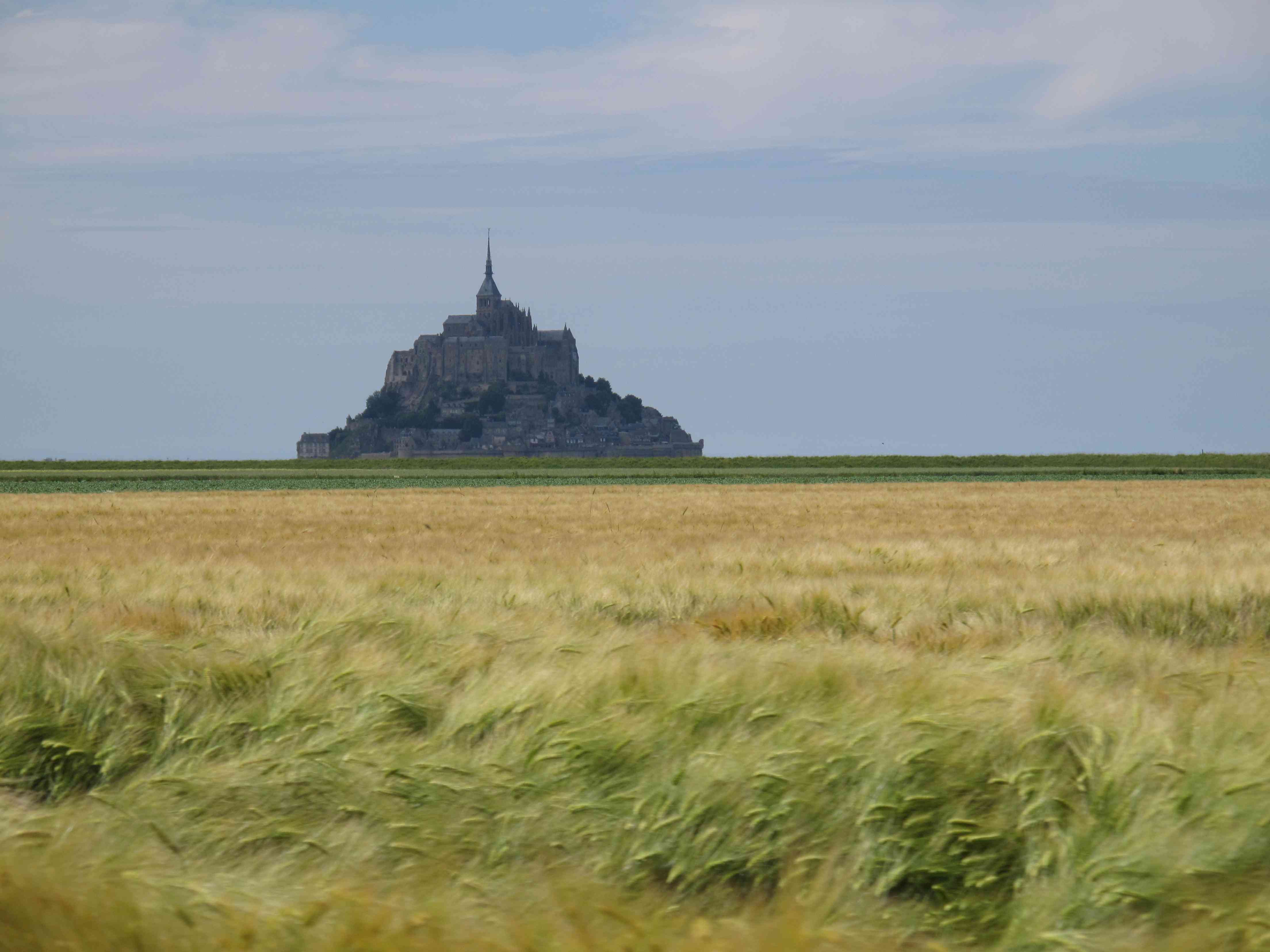 le-mont-st-michel, photo du blogue pelerins-et-nomades