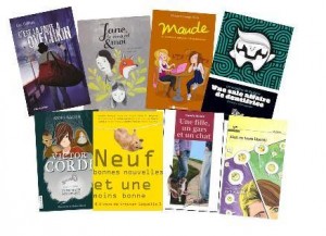 Les livres choisis pour le concours É-Lisez moi